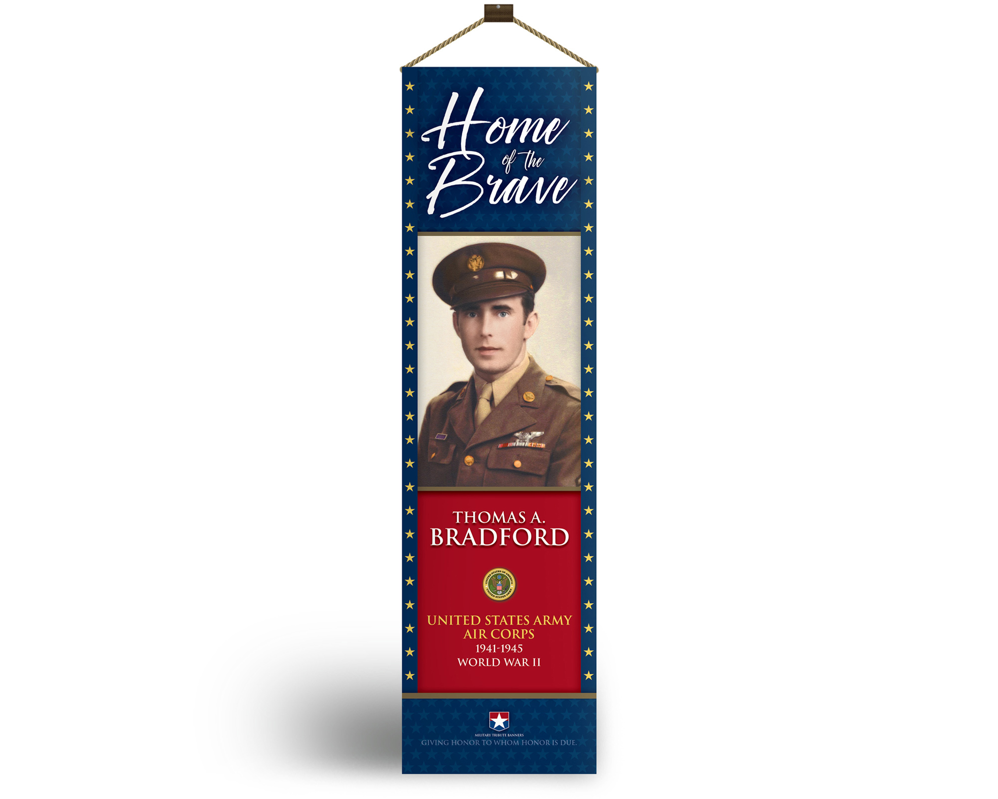 Military Tribute Glory Banner